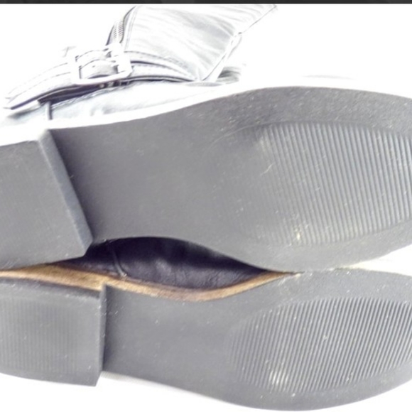 Rampage Womens Black Tall Buckle Boots Size 7 - Picture 7 of 8